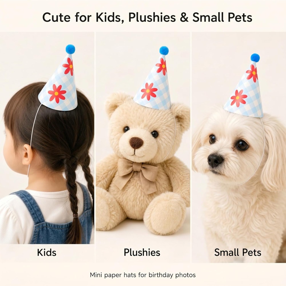 11 Pack Party Hats with Pom Po - مراجعة Party Hat Cone وسعره