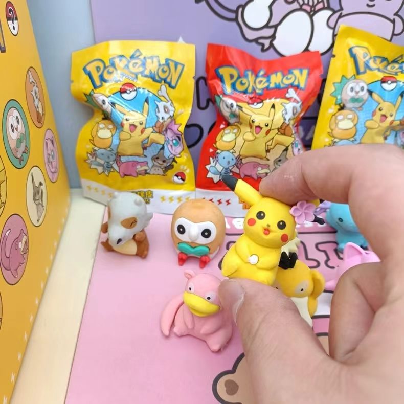 Pokemon Blind Bag Eraser Surpr - مراجعة Party Favor Bag وسعره