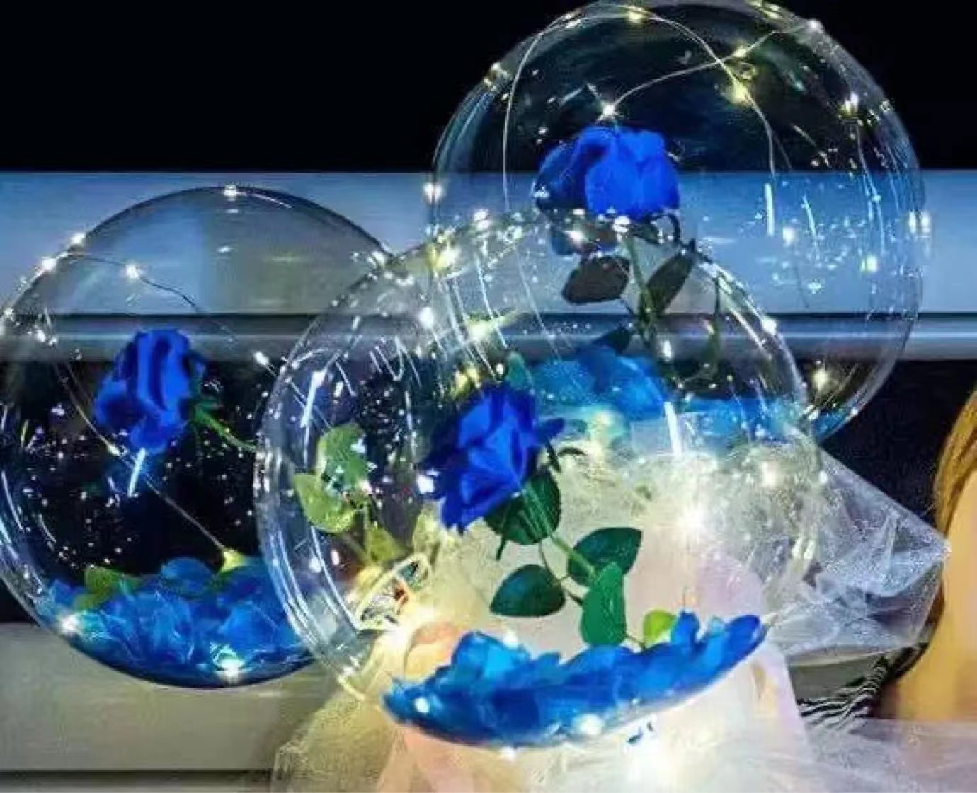 LED Luminous Balloon Rose Bouq - مراجعة Led Balloon Light وسعره
