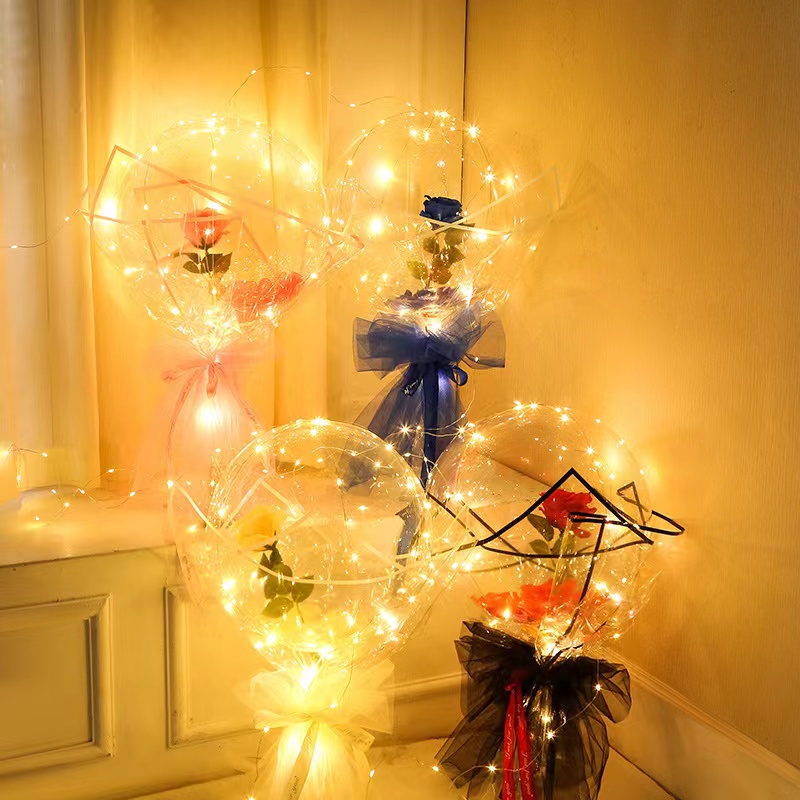 LED Luminous Balloon Rose Bouq - مراجعة Led Balloon Light وسعره