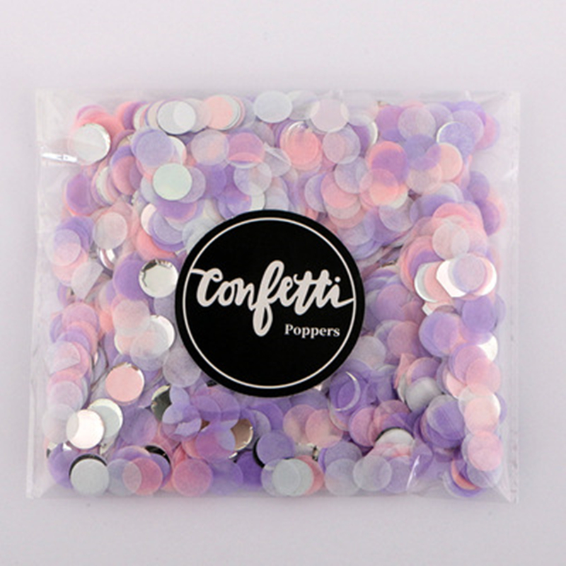 1000pcs/bag 1cm Paper Confetti - مراجعة Confetti Cannon Tube وسعره