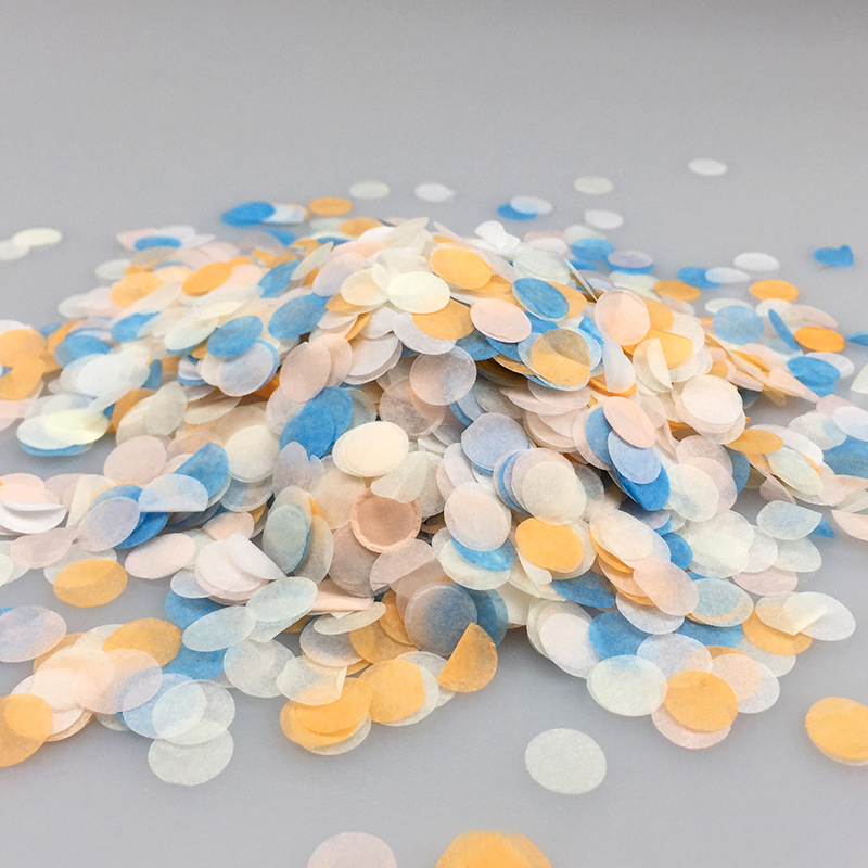 1000pcs/bag 1cm Paper Confetti - مراجعة Confetti Cannon Tube وسعره