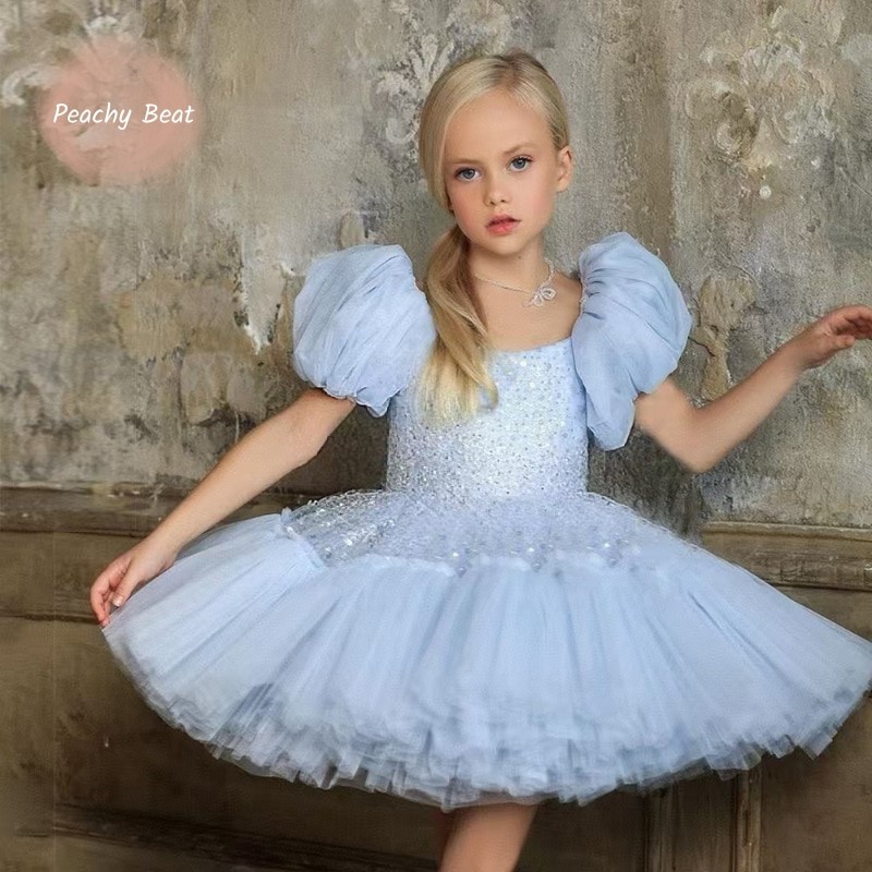 Baby Girl Princess Sequins Dre - مراجعة Glitter Tablecloth وسعره