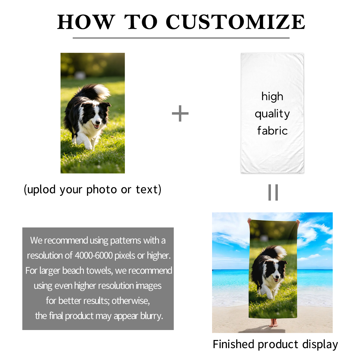1pc Customized beach towels fo - مراجعة Event Party وسعره