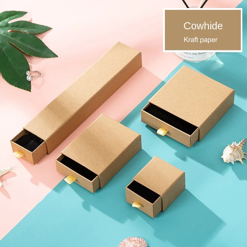 1pc Jewellery Boxs Khaki Cardb - مراجعة Event Party Box وسعره
