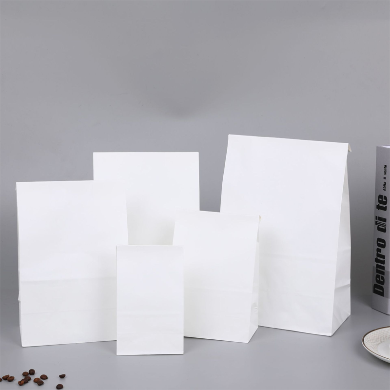 50Pcs/White Kraft Paper Bags F - مراجعة Event Party Shop وسعره