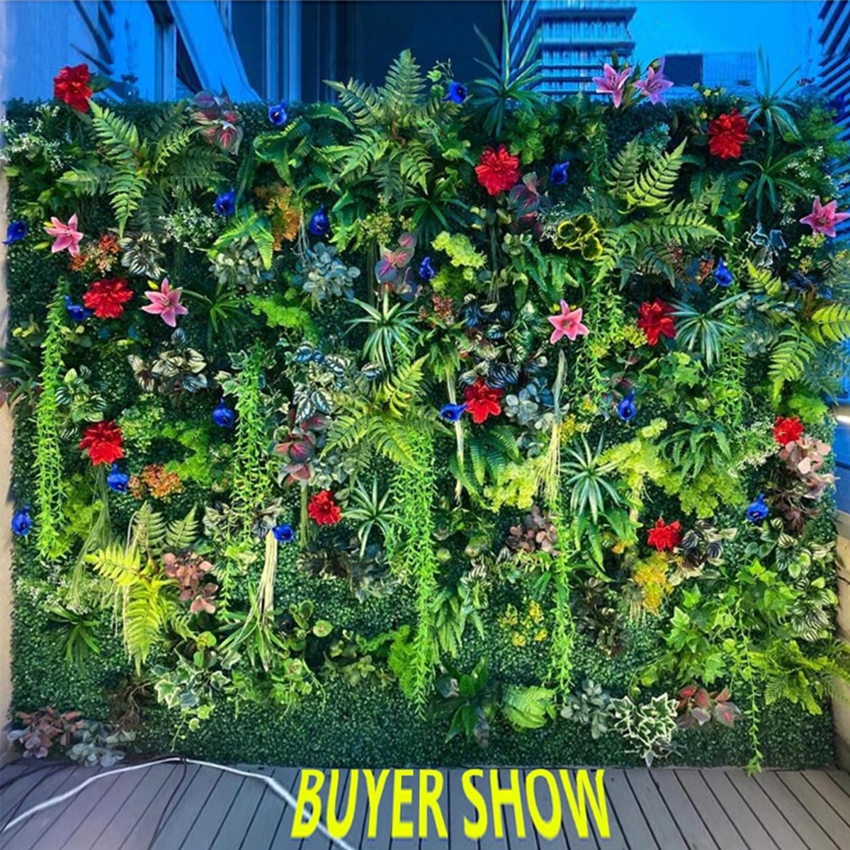 Artificial Plant Wall Reusable - مراجعة Flower Wall Panel وسعره