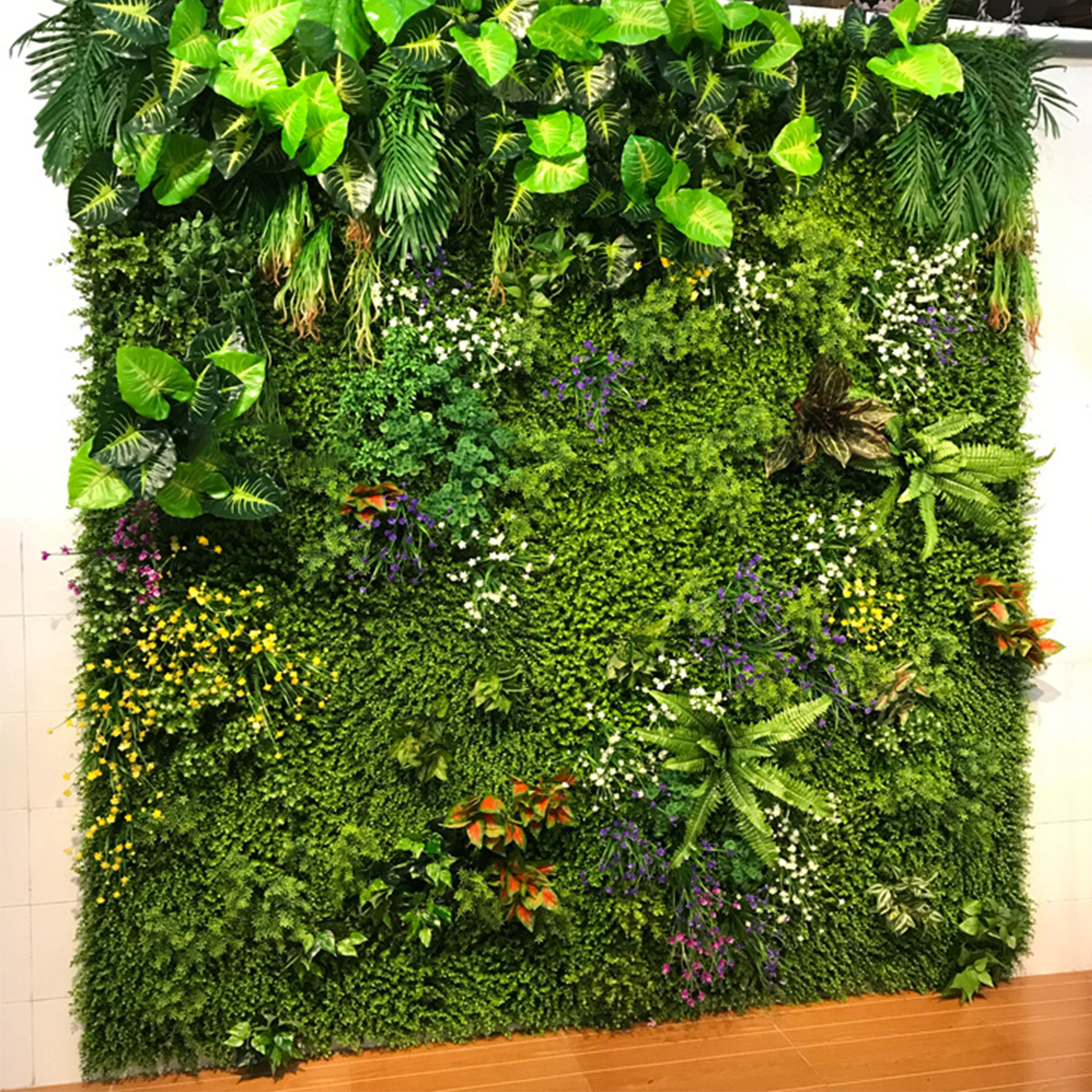 Artificial Plant Wall Reusable - مراجعة Flower Wall Panel وسعره