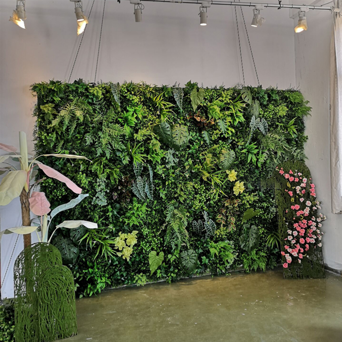 Artificial Plant Wall Reusable - مراجعة Flower Wall Panel وسعره