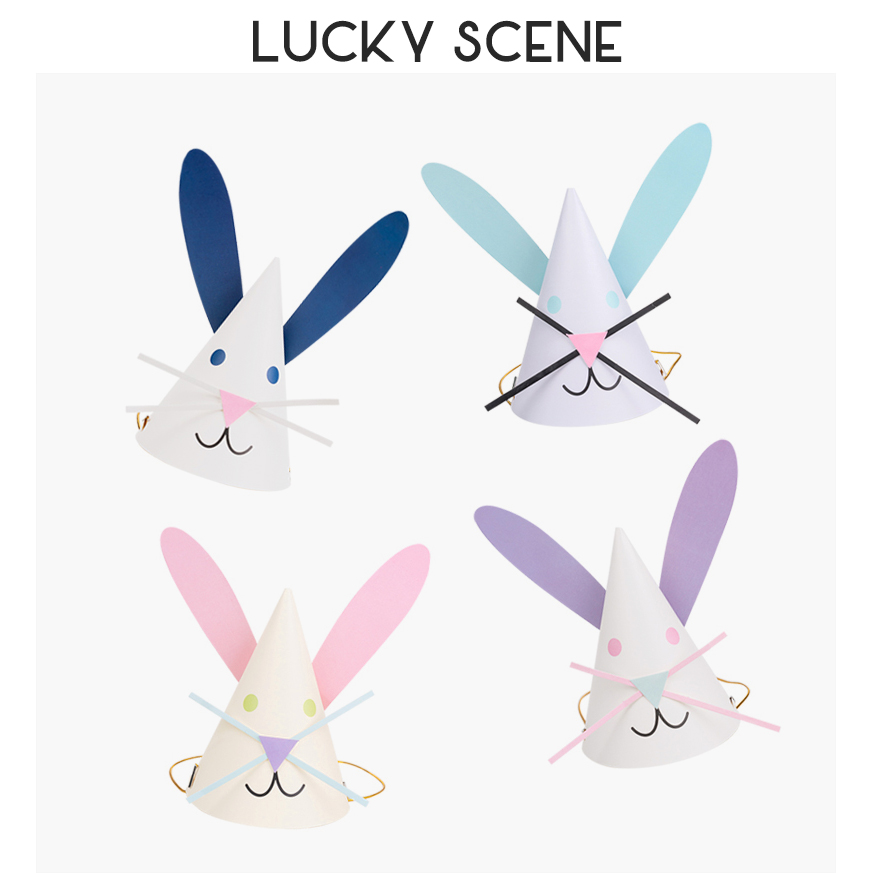 Bunny Ears Birthday Hat Cute B - مراجعة Party Hat Cone وسعره