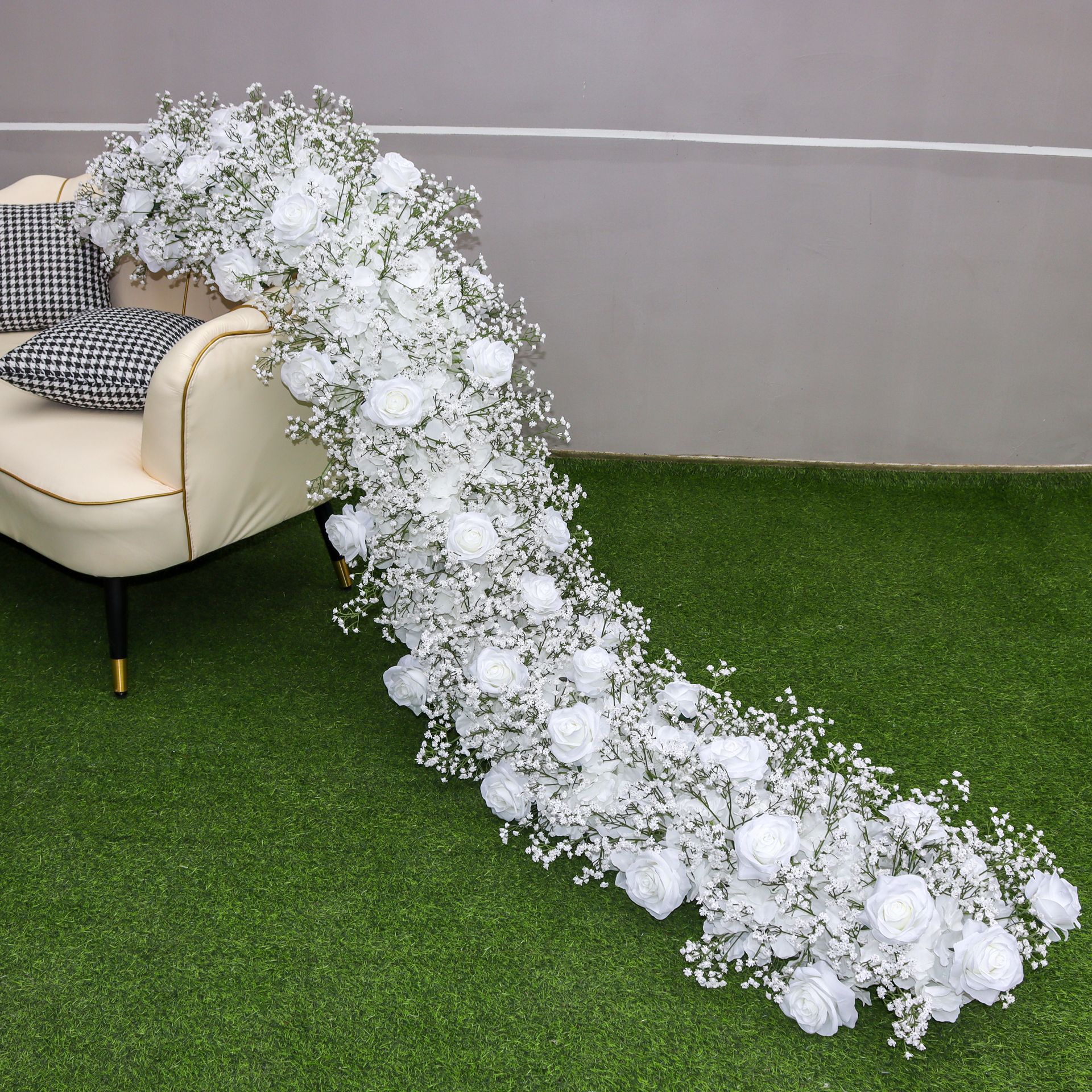 Uflower Luxury Artificial Flow - مراجعة Flower Wall Panel وسعره