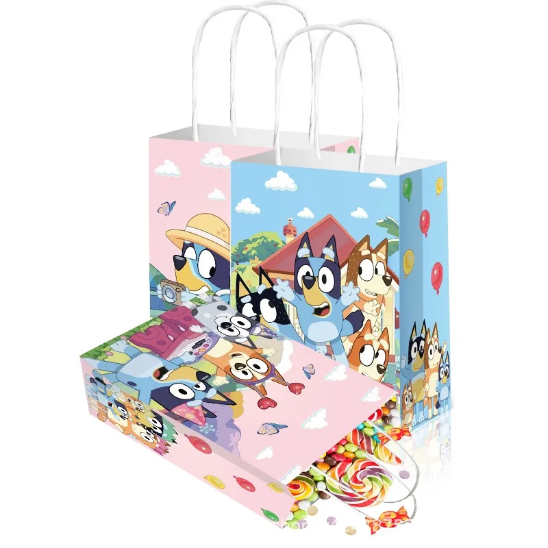 12Pcs Bluey Party Favors Candy - مراجعة Party Favor Bag وسعره
