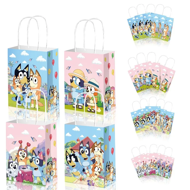 12Pcs Bluey Party Favors Candy - مراجعة Party Favor Bag وسعره