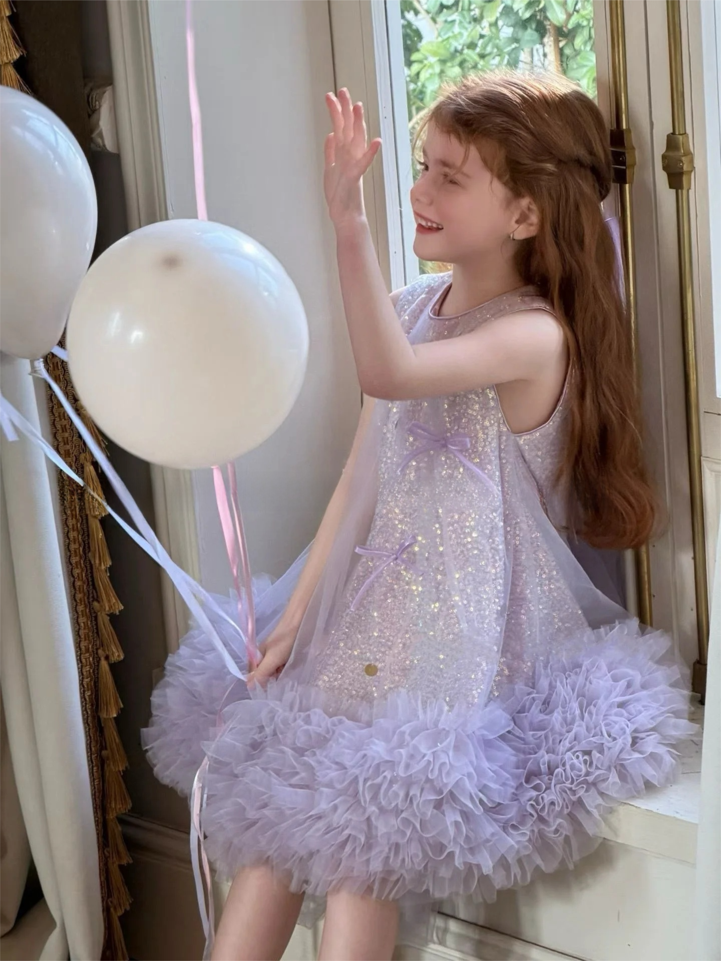 Toddler Girls Sparkly Tulle Tu - مراجعة Glitter Tablecloth وسعره
