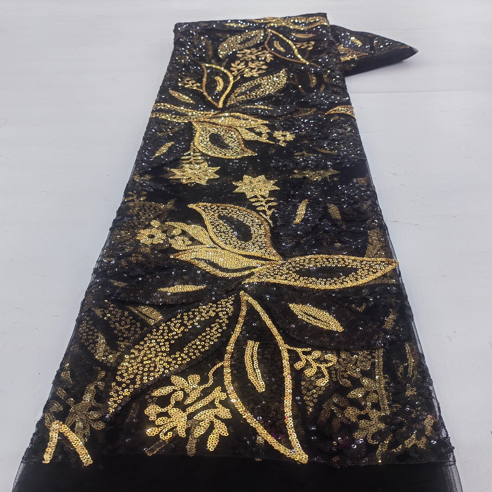 French Mesh Lace 2026 Fabrics  - مراجعة Glitter Tablecloth وسعره