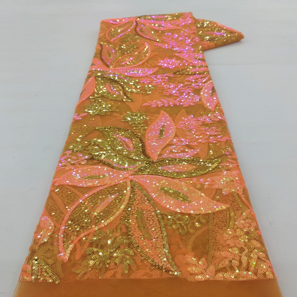 French Mesh Lace 2026 Fabrics  - مراجعة Glitter Tablecloth وسعره