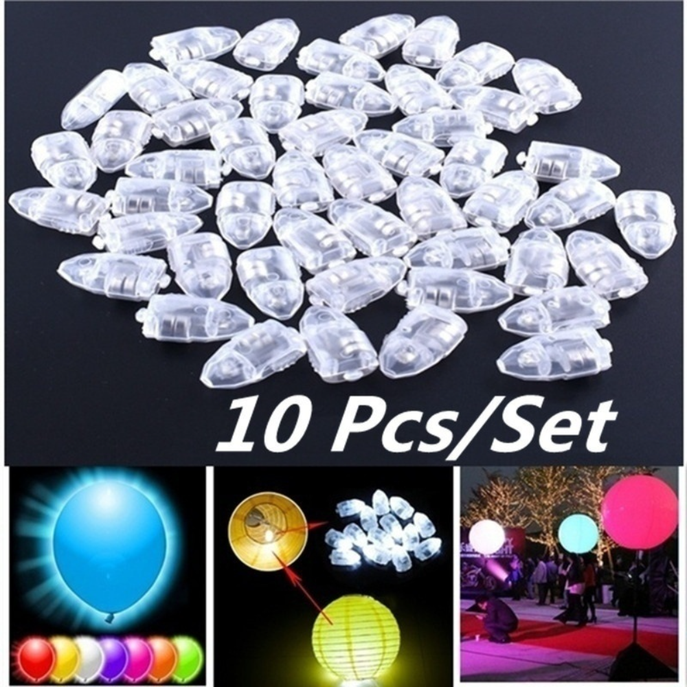 10 Pcs/set LED Balloon Lamp De - مراجعة Led Balloon Light وسعره