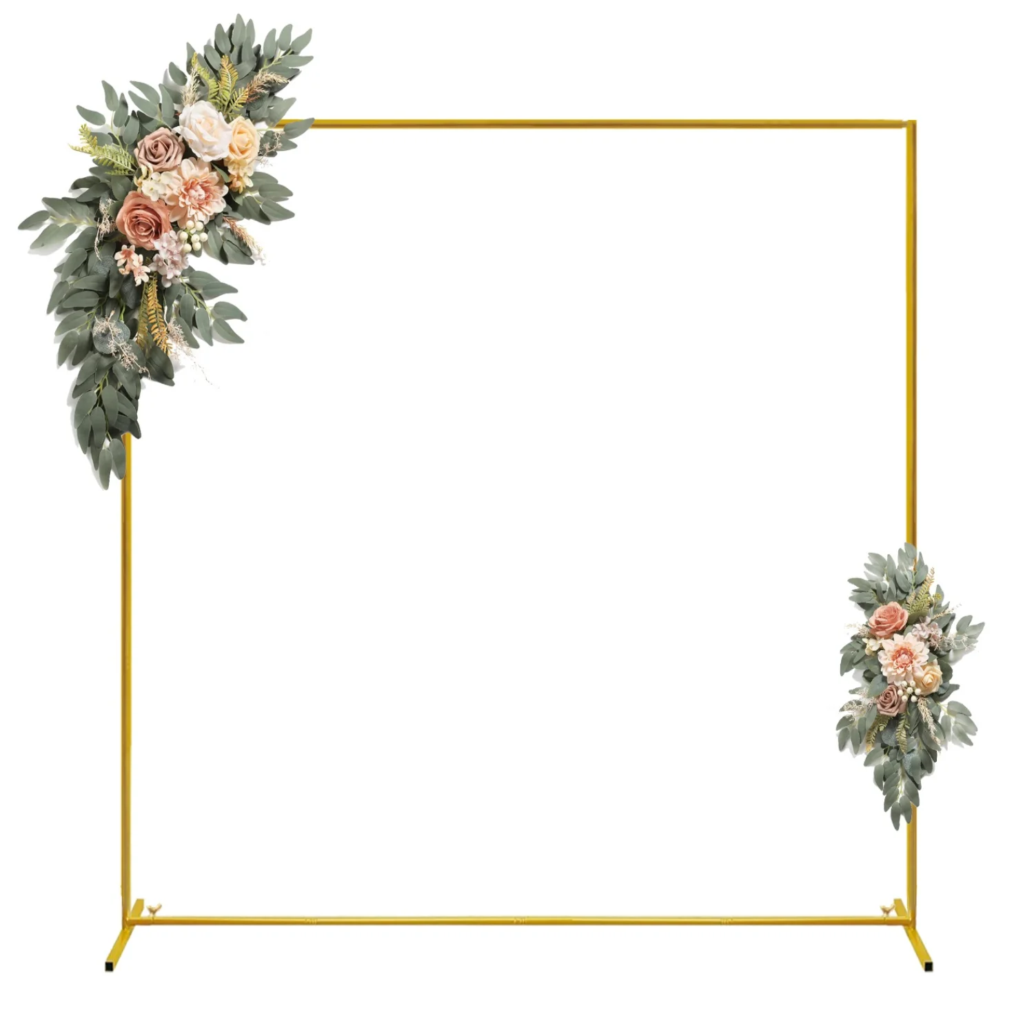 Gold Wedding Arches Square Bac - مراجعة Balloon Arch Kit وسعره
