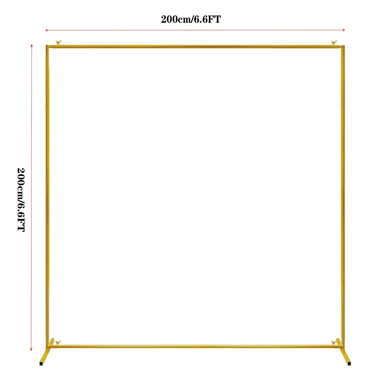 Gold Wedding Arches Square Bac - مراجعة Balloon Arch Kit وسعره